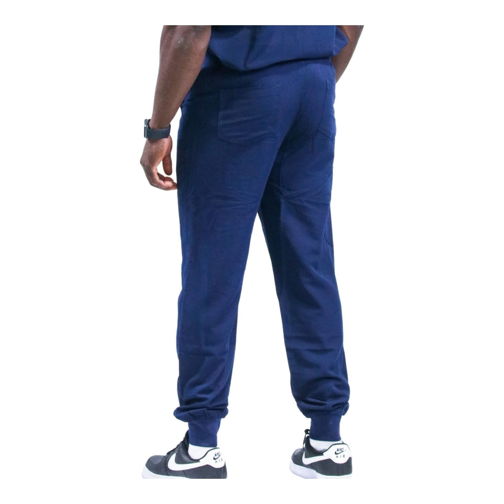 Pantalon Scrub Homme bleu marine