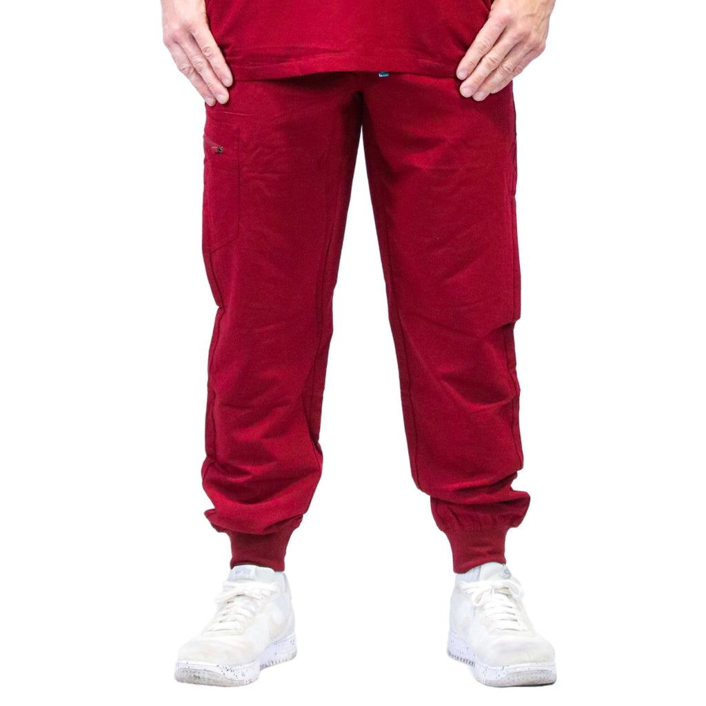 Pantalon Scrub Homme rouge